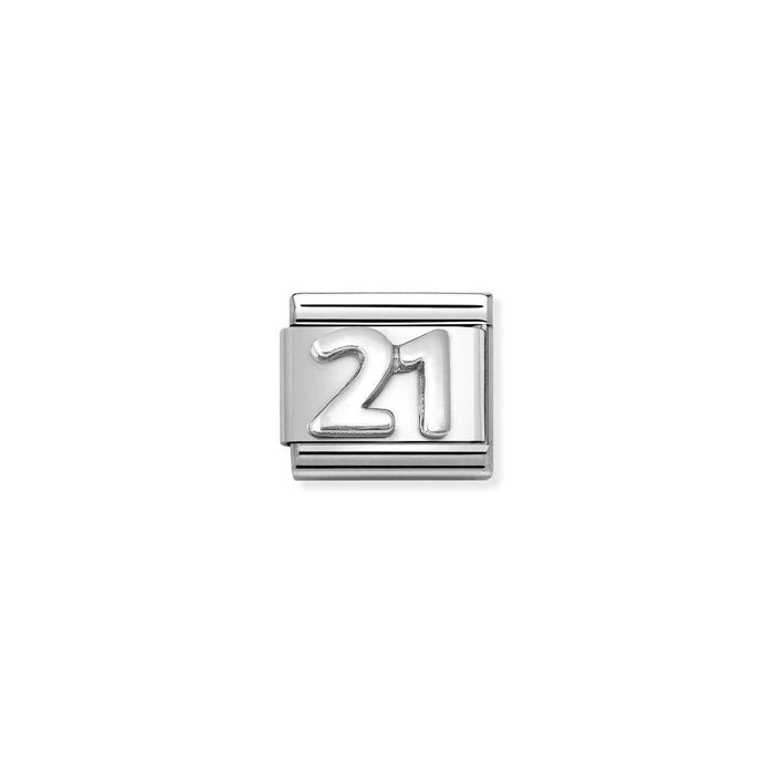 Nomination Classic Silver 21 Charm