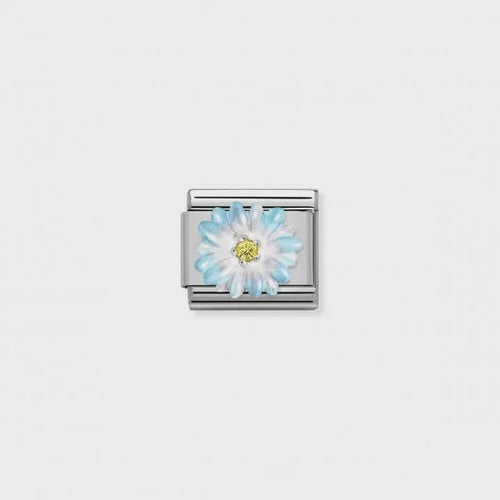 Nomination Composable Classic Link - Blue Flower