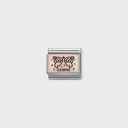 Nomination Composable Classic Link - Rose Gold Gemini