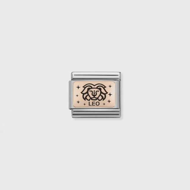 Nomination Composable Classic Link - Rose Gold Leo