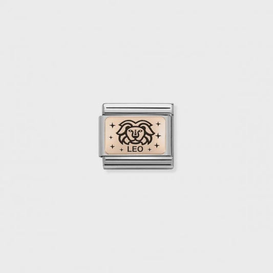 Nomination Composable Classic Link - Rose Gold Leo