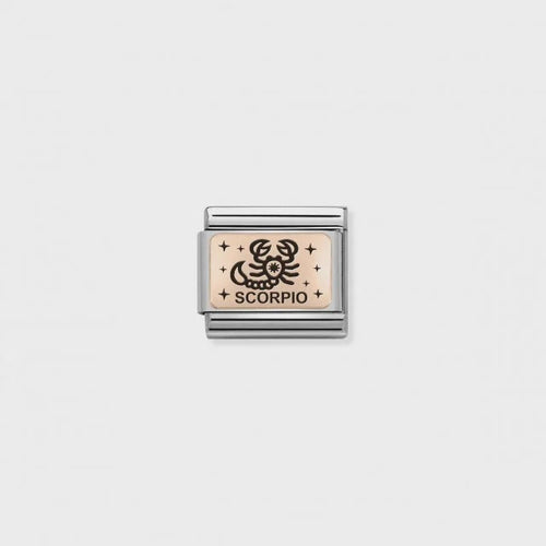 Nomination Composable Classic Link - Rose Gold Scorpio
