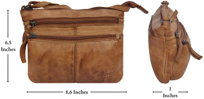 womens leather crossbody bags