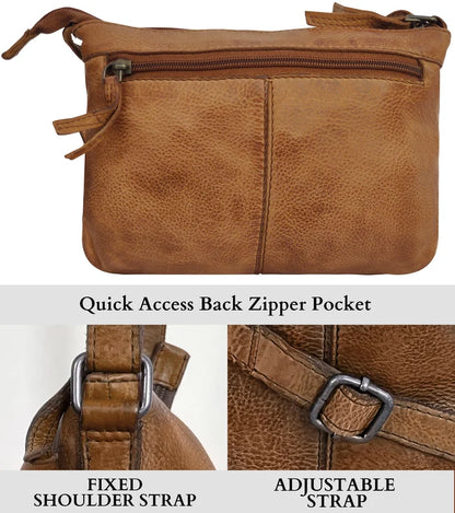 women's leather crossbody bag