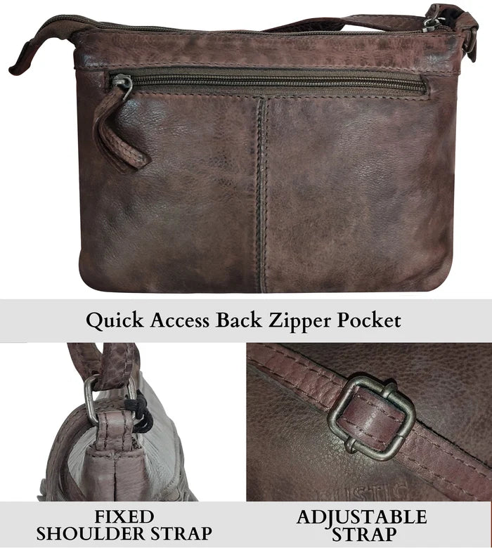 womens leather crossbody bags