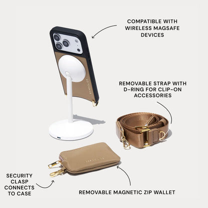 Nova Nylon Magnet Essentials Set - Taupe/Gold