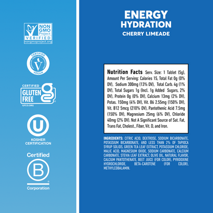 |12625432 Energy Caffeine Cherry Limeade tube|