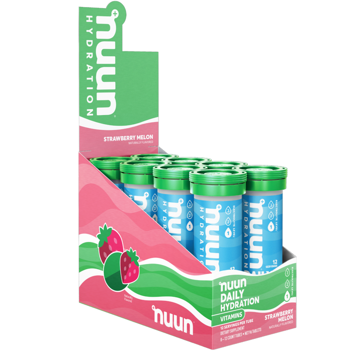 8 tubes of Nuun Vitamins Strawberry Melon