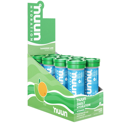 8 tubes of Nuun Vitamins Tangerine Lime.