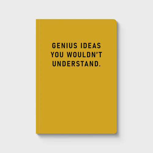 Ohh Deer A5 Genius Ideas Paperback Notebook