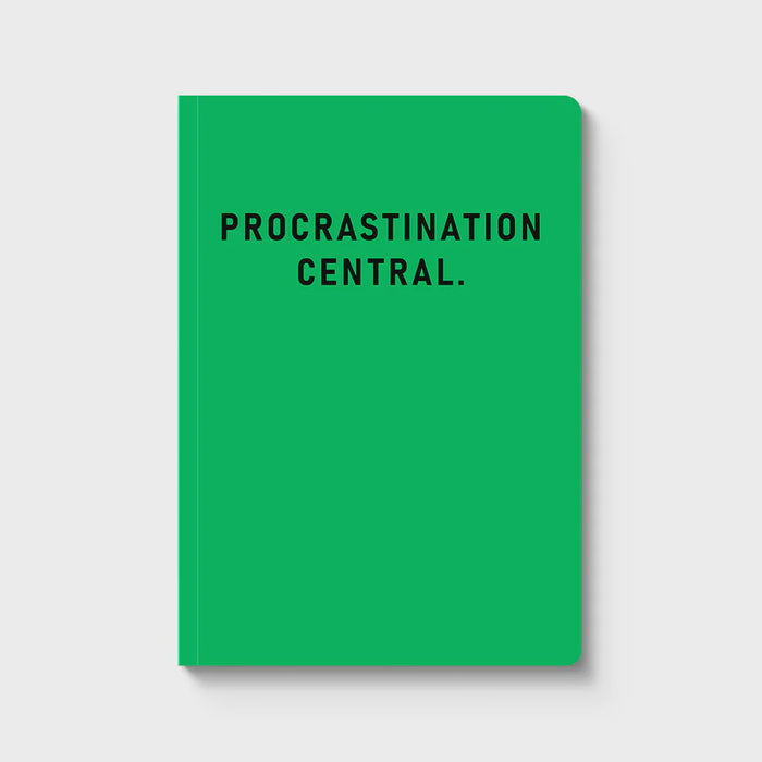 Ohh Deer A5 Procrastination Central Paperback Notebook
