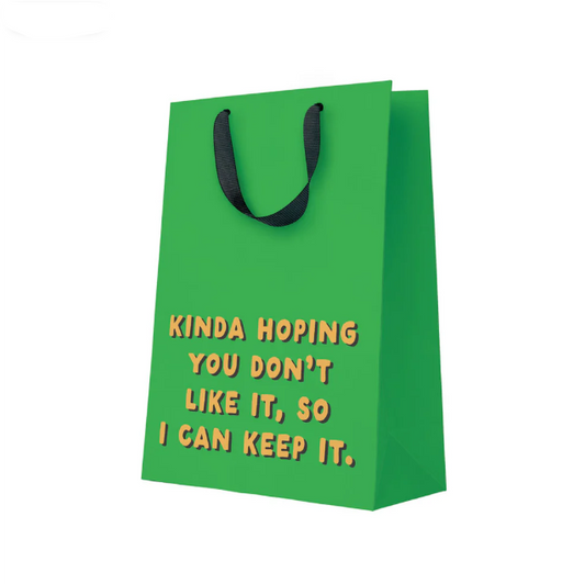 Ohh Deer Hoping You Don't Like It Gift Bag - Large
