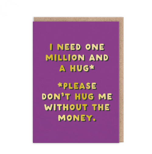Ohh Deer One Million Greetings Card