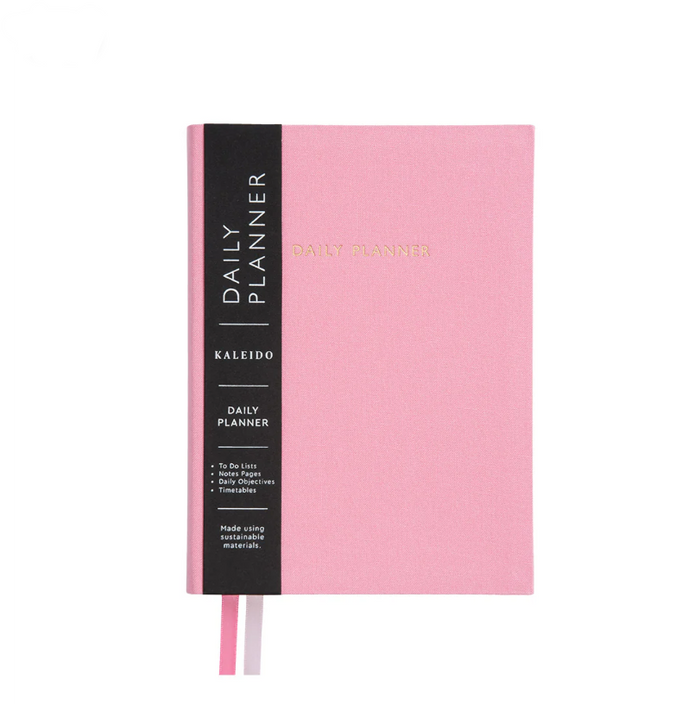 Ohh Deer Pink Fabric Daily Planner