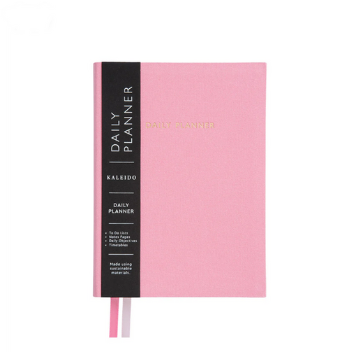 Ohh Deer Pink Fabric Daily Planner