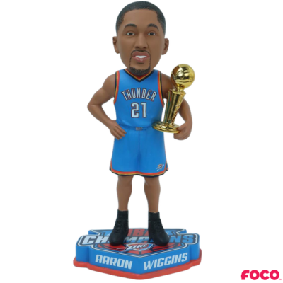 Oklahoma City Thunder 2025 NBA Champions Bobbleheads