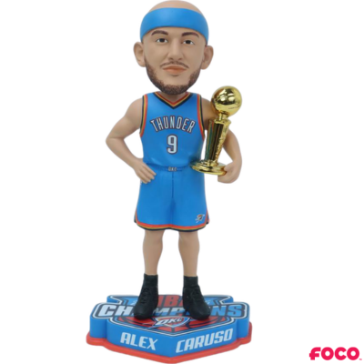 Oklahoma City Thunder 2025 NBA Champions Bobbleheads