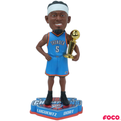Oklahoma City Thunder 2025 NBA Champions Bobbleheads