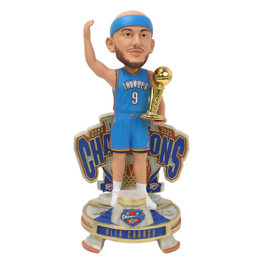 Oklahoma City Thunder 2025 NBA Champions Celebration Bobbleheads
