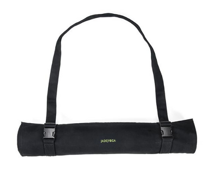 Yoga Mat Carrier Bag- Organic Cotton Canvas - Protects habitat for chimpanzees in Uganda! - Give Back Goods