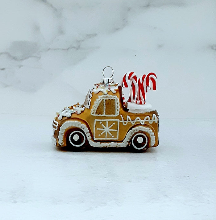 Ornament Gingerbread Truck