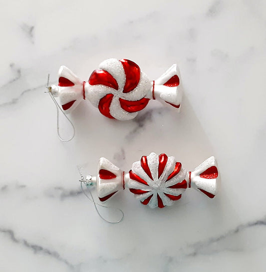 Ornament Peppermint Candy Asstd