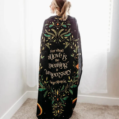 Outlander Inspired Blanket
