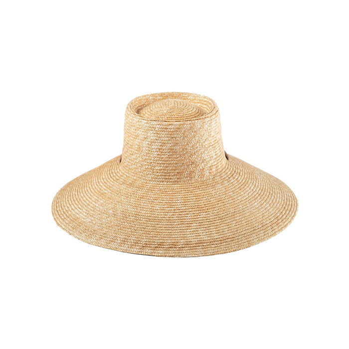 Paloma Sun Hat made from natural straw, wide-brimmed for sun protection