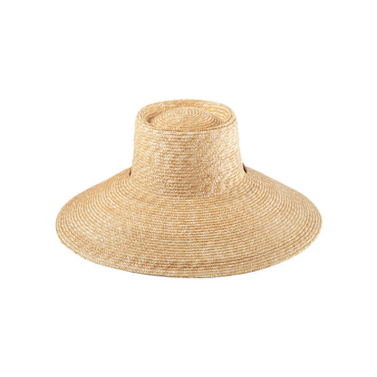 Paloma Sun Hat made from natural straw, wide-brimmed for sun protection