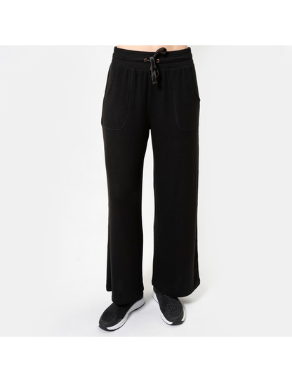 Pantalon large Femme Noir