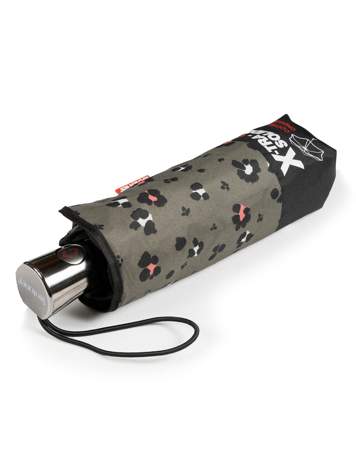 Parapluie X-TRA SOLIDE 23 cm Léopard Kaki