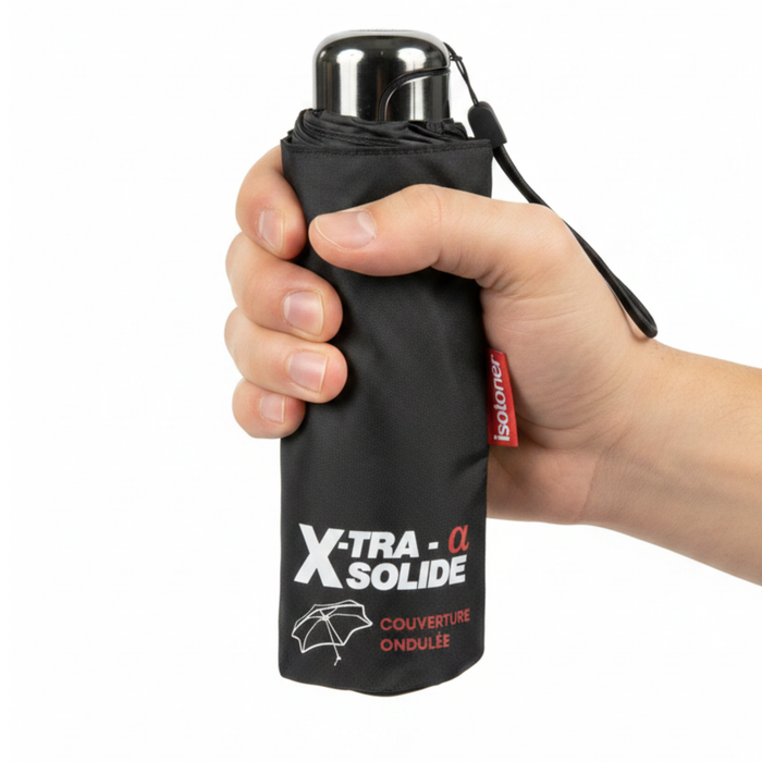 Parapluie X-TRA SOLIDE ALPHA 17,5 cm Noir