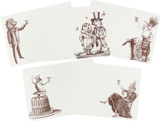 Party Animals A6 Notecard Assortment