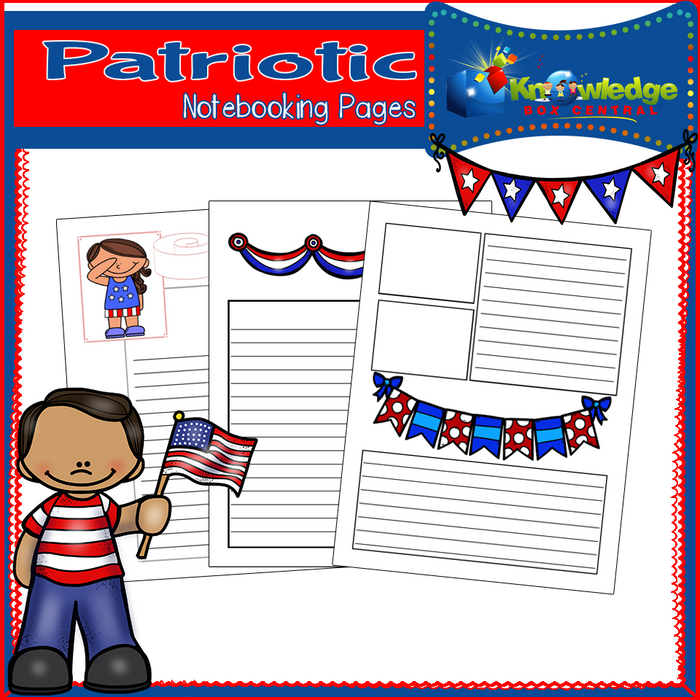 Patriotic Notebooking Pages