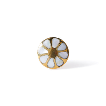 Pearl Flower Knob 3.6cm