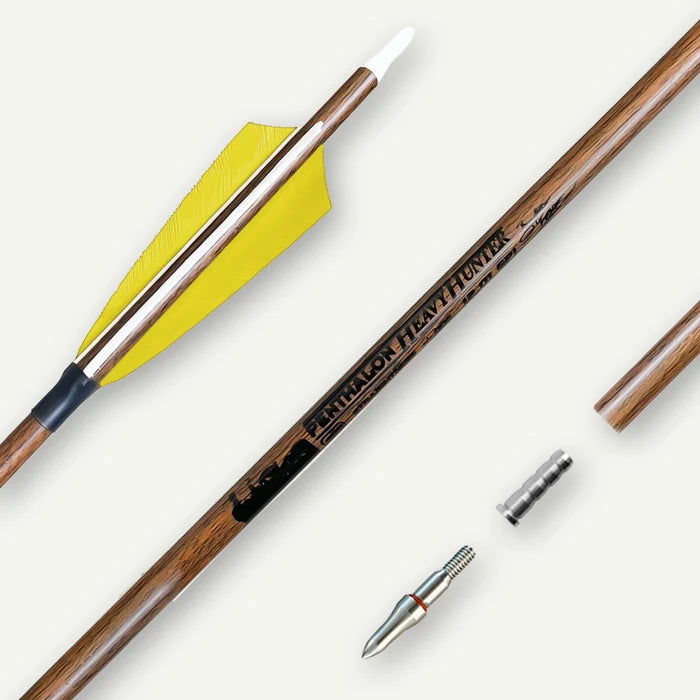 Penthalon Carbonpfeile Heavy Hunter Naturfedern 500