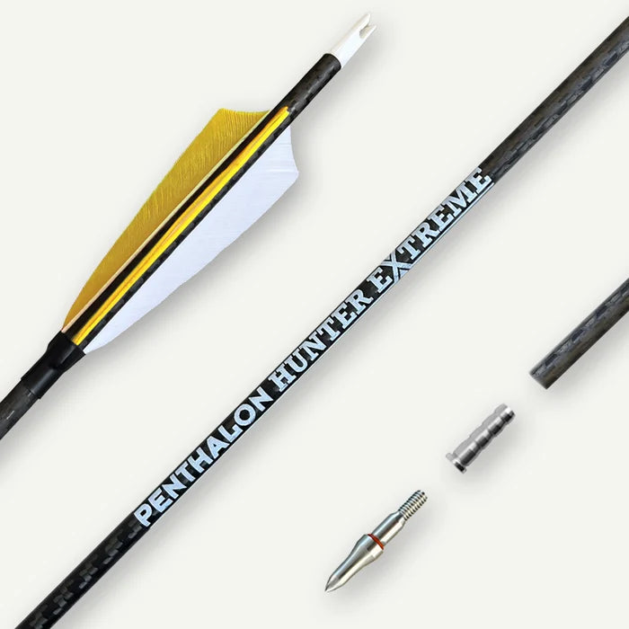 Penthalon Carbonpfeile Hunter Extreme Naturfedern 700