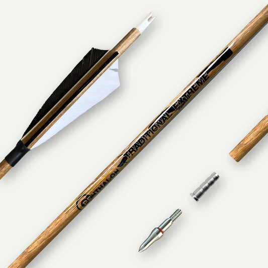 Penthalon Carbonpfeile Traditional Extreme Naturfedern 400