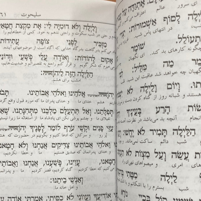 Persian Selichot Ezra - Mitzvahland.com