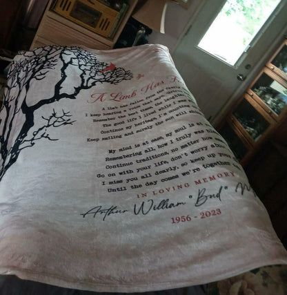 In Loving Memory Blanket | In Loving Memory Blankets a Limb Has Fallen