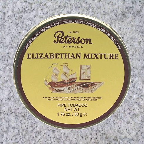 Peterson: (Dunhill) ELIZABETHAN MIXTURE 50g - 4Noggins.com