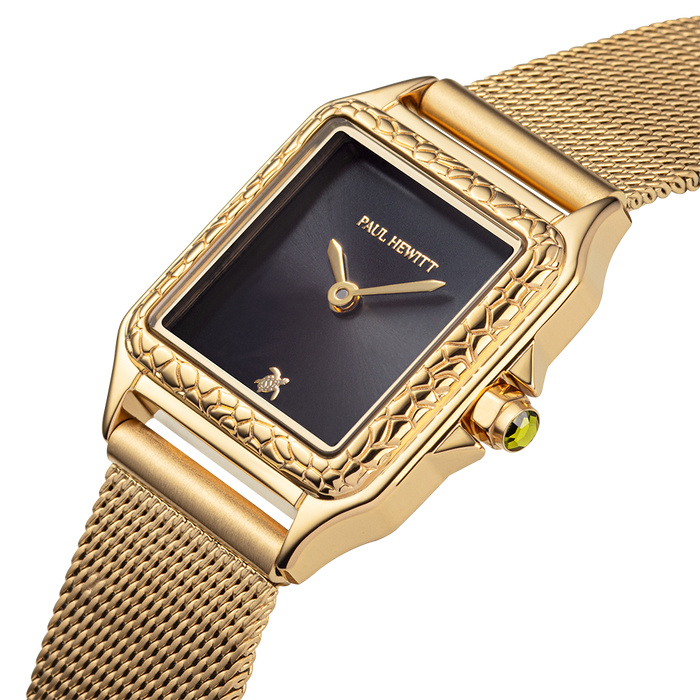 Petite Tortue black & gold