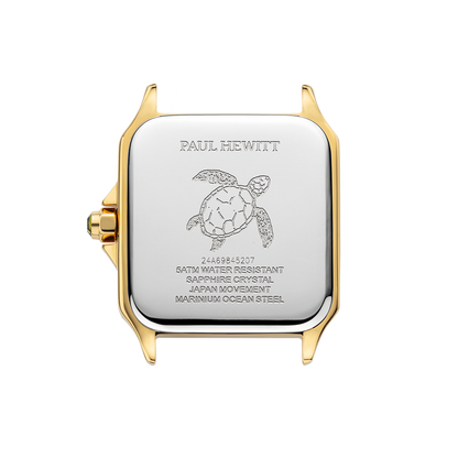 Petite Tortue black & gold