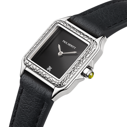 Petite Tortue black & silver