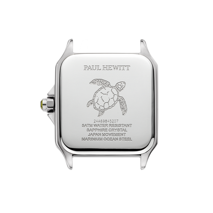 Petite Tortue black & silver