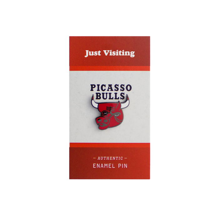 Picasso Bulls Pin
