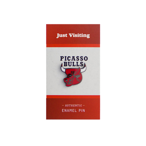 Picasso Bulls Pin