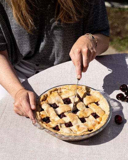 Pie dish with handles 21 cm