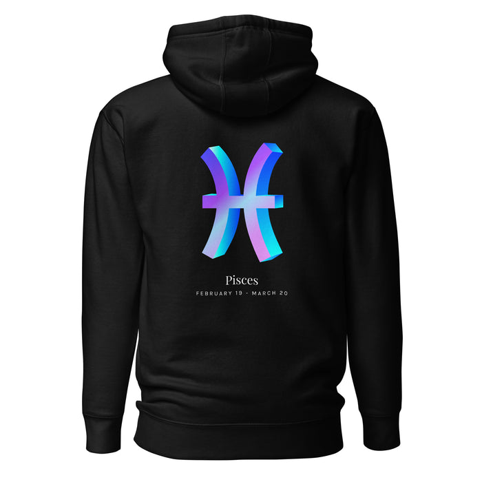 Pisces Symbol Hoodie