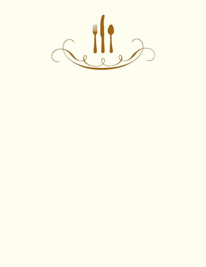 Place Setting A7 Note